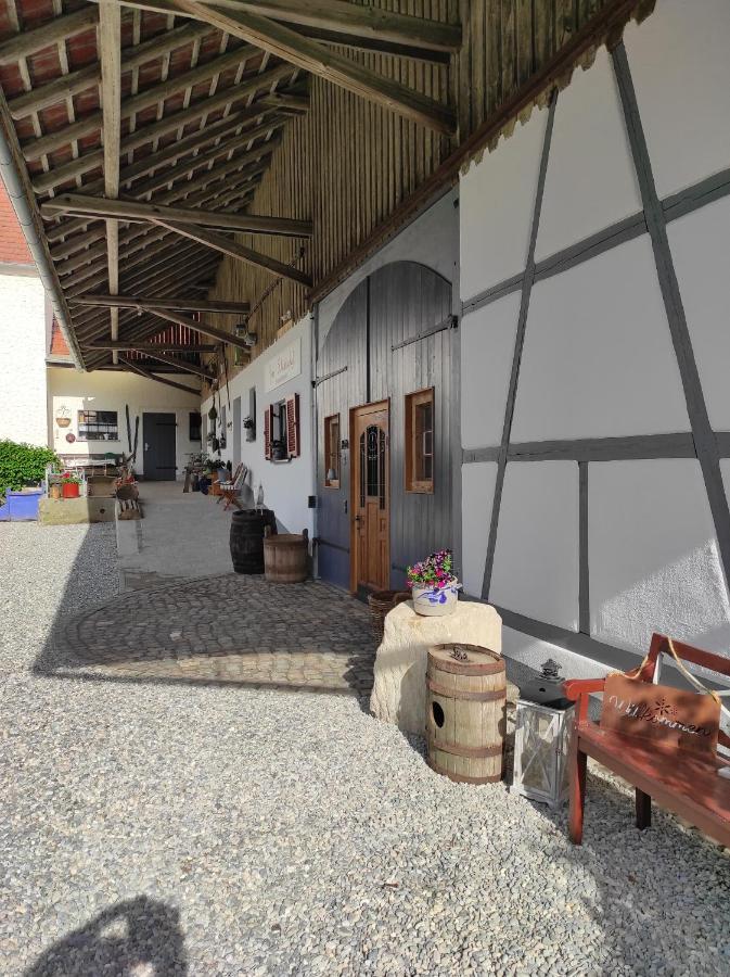 Zum Scheunenhof Ichenhausen Exterior foto